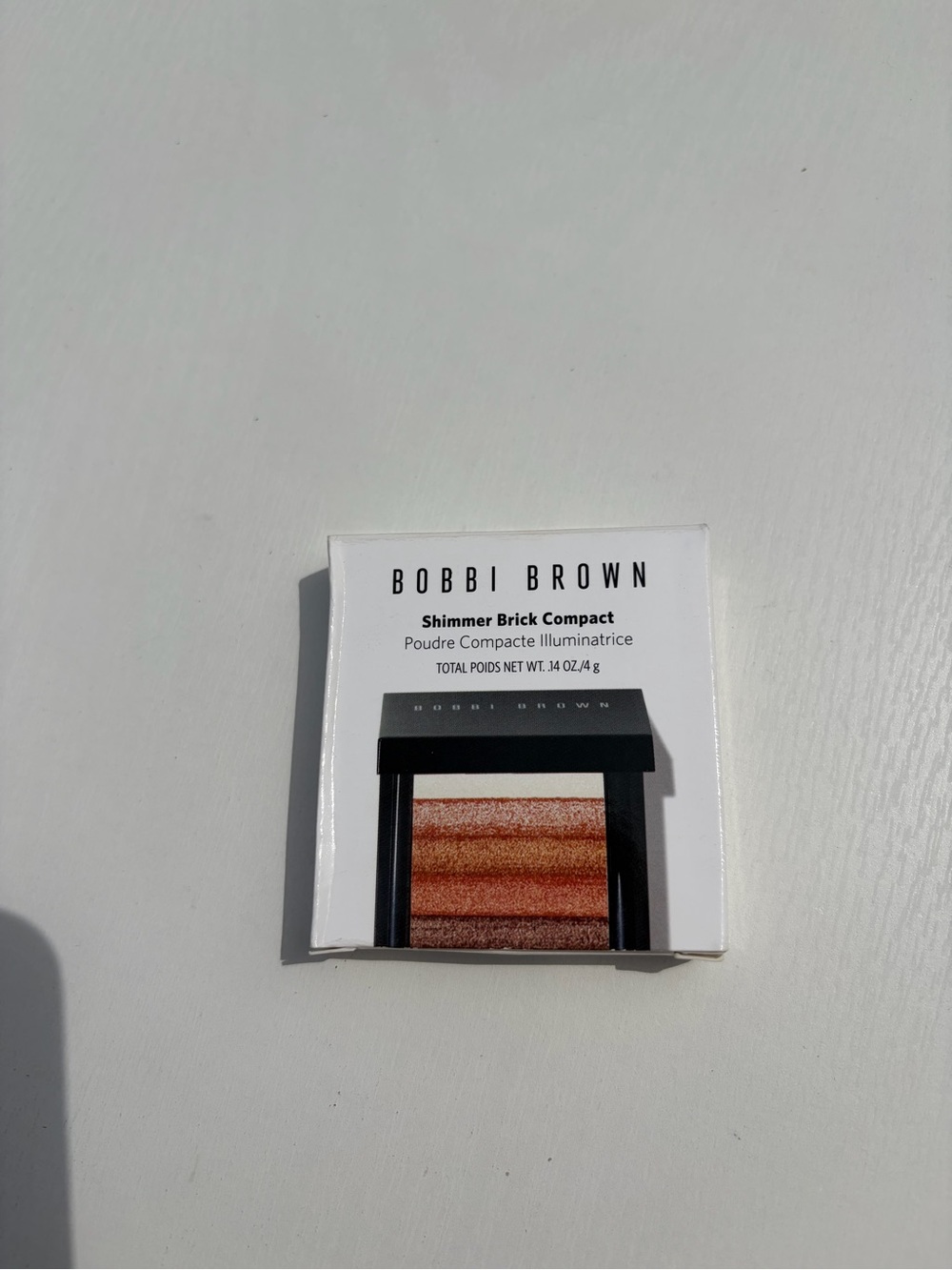 Bobbi Brown Shimmer Brick Compact BRONZE .14oz / 4g